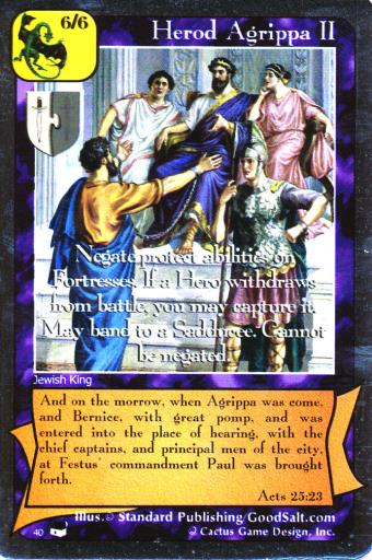 Herod Agrippa II (TxP) - Your Turn Games