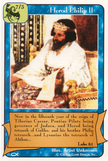 Herod Philip II (Ap) - Your Turn Games