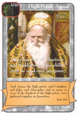 High Priest Annas (Pi) - Your Turn Games
