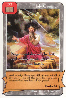 Holy Ground (F Deck) - Your Turn Games