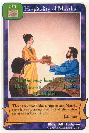 Hospitality of Martha (Wo) - Your Turn Games