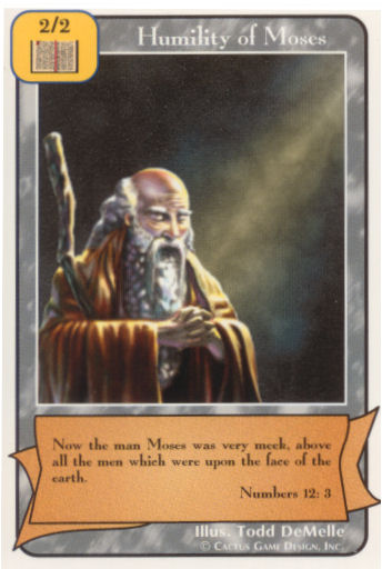 Humility of Moses (A Deck) - Your Turn Games