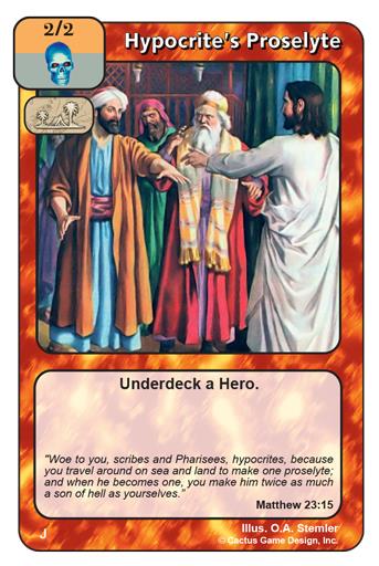 Hypocrite's Proselyte (J Deck) - Your Turn Games