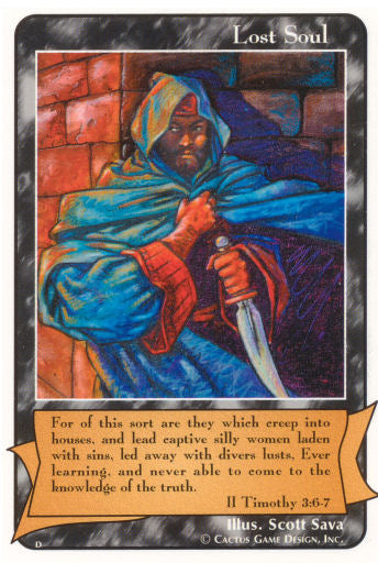 Lost Soul (II Timothy 3:6-7) (D Deck) - Your Turn Games