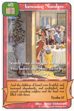 Increasing Numbers (G Deck) - Your Turn Games