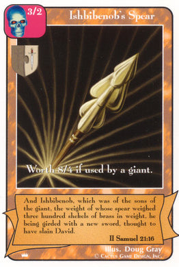 Ishbibenob's Spear (Ki) - Your Turn Games