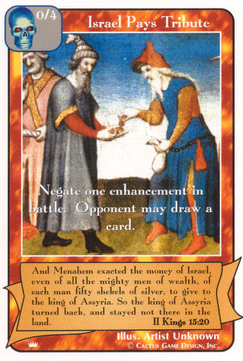 Israel Pays Tribute (Ki) - Your Turn Games
