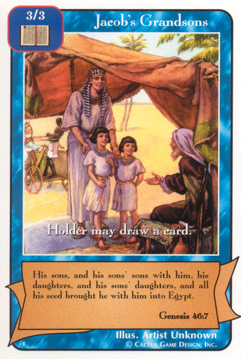 Jacob's Grandsons (E Deck) - Your Turn Games