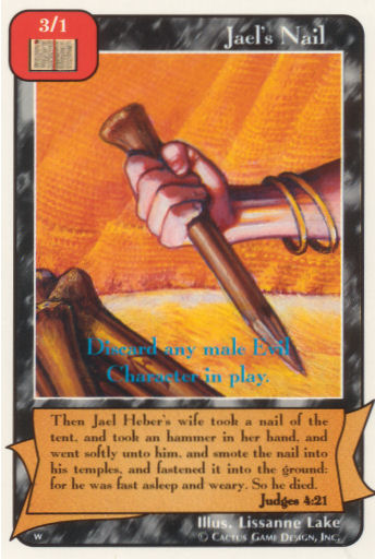 Jael's Nail (Wo) - Your Turn Games
