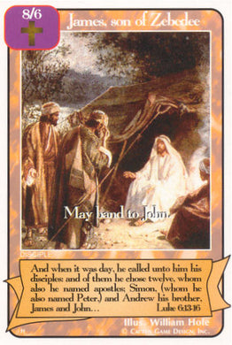 James Son of Zebedee (H Deck) - Your Turn Games