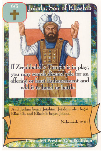 Joiada, Son of Eliashib (FooF) - Your Turn Games