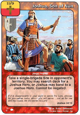 Joshua, Son of Nun (CoW) - Your Turn Games