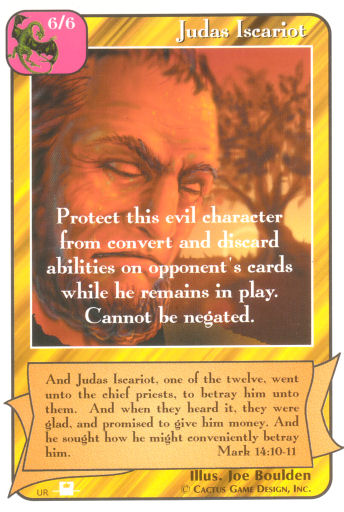 Judas Iscariot (Pi) - Your Turn Games