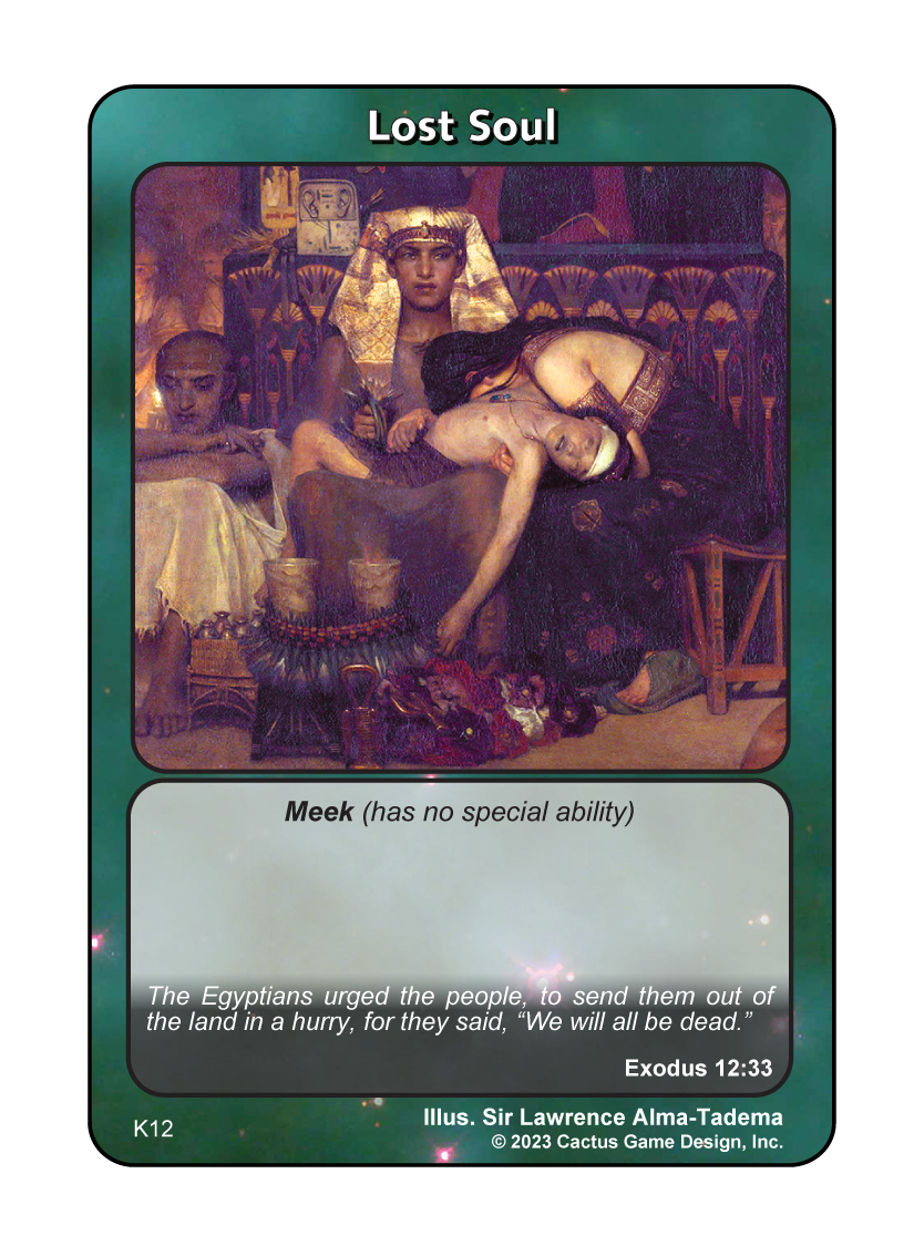 Lost Soul (Exodus 12:33) (K Deck) - Your Turn Games