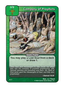 Company of Prophets (K Deck) - Your Turn Games