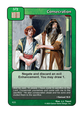 Consecration (K Deck) - Your Turn Games