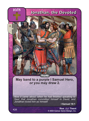 Jonathan, the Devoted (K Deck) - Your Turn Games