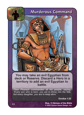 Murderous Command (K Deck) - Your Turn Games