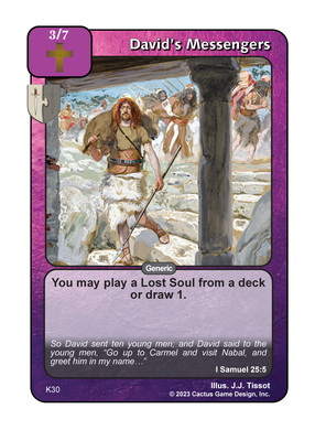 David's Messengers (K Deck) - Your Turn Games