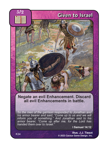 Given to Israel (K Deck) - Your Turn Games