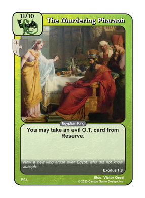 The Murdering Pharaoh (K Deck) - Your Turn Games