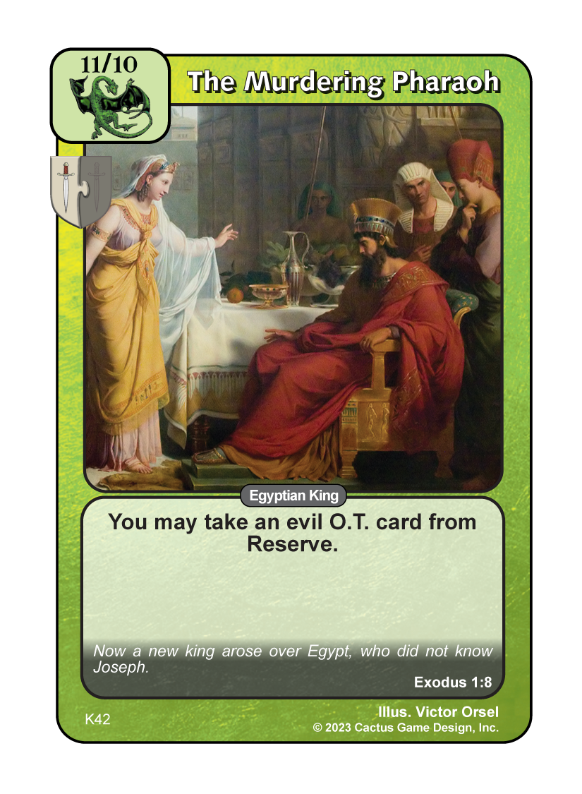 The Murdering Pharaoh (K Deck) - Your Turn Games