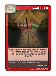 David's Tent (K Deck) - Your Turn Games