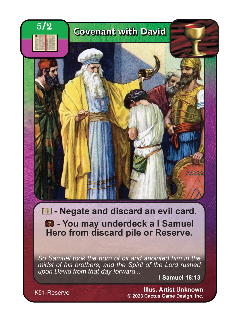 Covenant with David (K Deck) - Your Turn Games