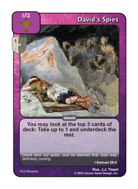 David's Spies (K Deck) - Your Turn Games