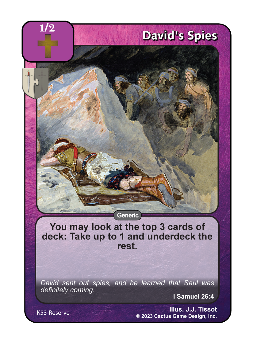 David's Spies (K Deck) - Your Turn Games