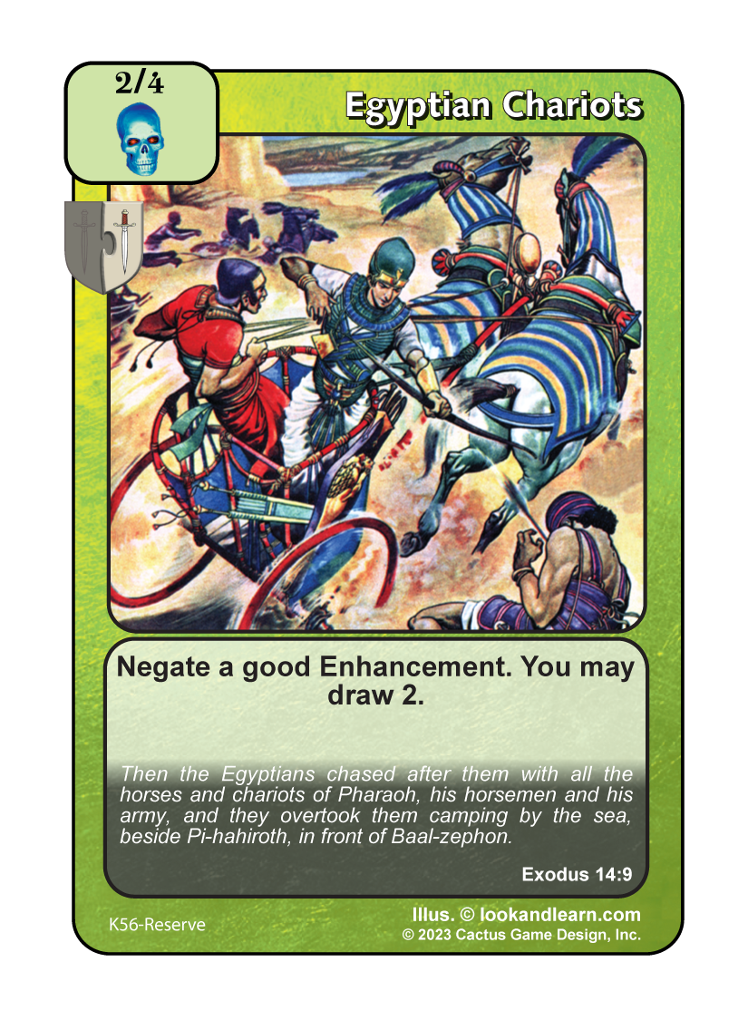 Egyptian Chariots (K Deck) - Your Turn Games