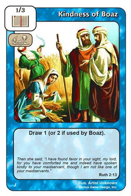Kindness of Boaz (J Deck) - Your Turn Games