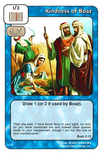 Kindness of Boaz (J Deck) - Your Turn Games
