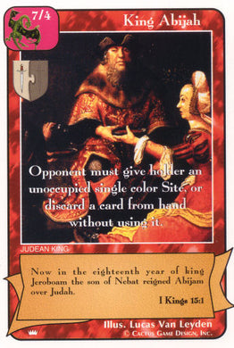 King Abijah (Ki) - Your Turn Games