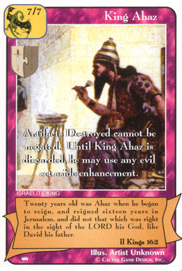 King Ahaz (Ki) - Your Turn Games