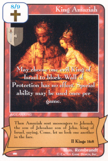 King Amaziah (Ki) - Your Turn Games