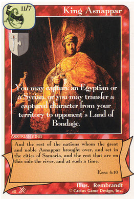 King Asnappar (FooF) - Your Turn Games