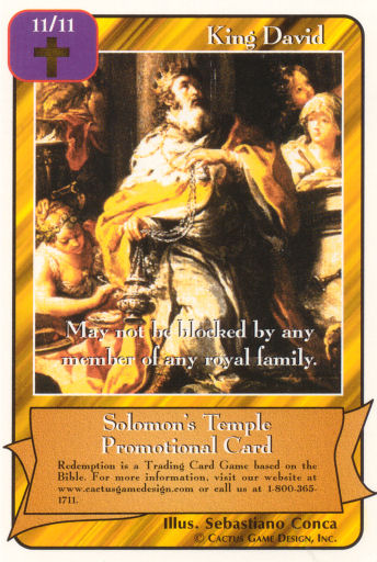 King David (Promo) - Your Turn Games