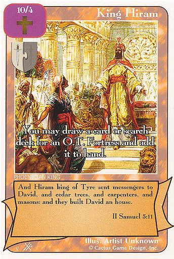 King Hiram (FooF) - Your Turn Games