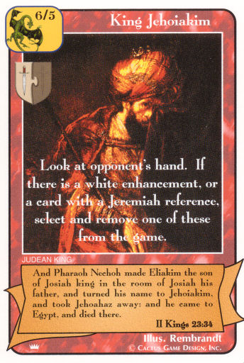 King Jehoiakim (Ki) - Your Turn Games