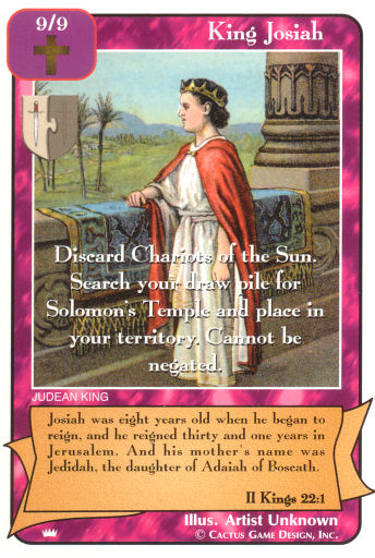 King Josiah (Ki) - Your Turn Games