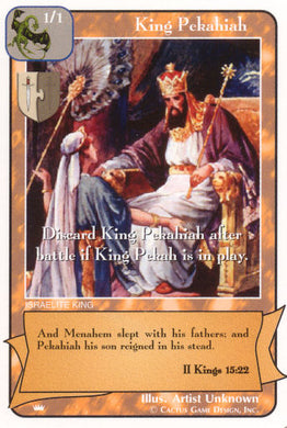 King Pekahiah (Ki) - Your Turn Games