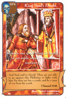 King Saul's Doubt (Ki) - Your Turn Games