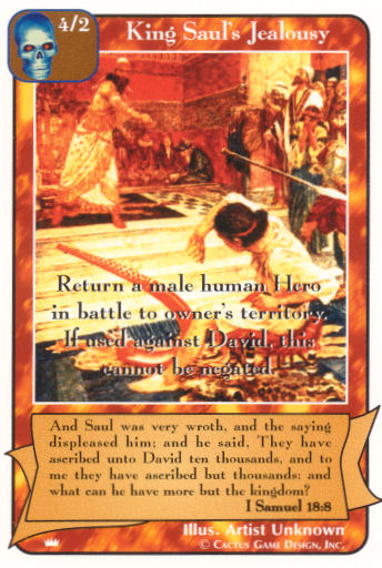 King Saul's Jealousy (Ki) - Your Turn Games