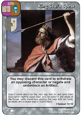 King Saul's Spear (CoW) - Your Turn Games