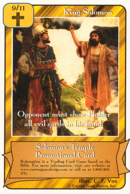 King Solomon (Promo) - Your Turn Games