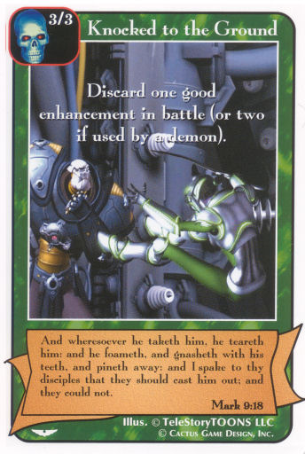 Knocked to the Ground (AW) - Your Turn Games