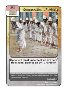 Consecration of Priests (L Deck) - Your Turn Games