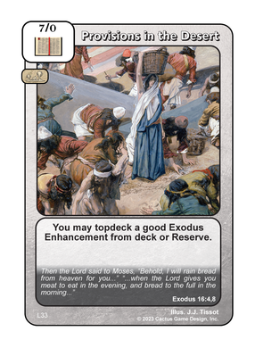 Provisions in the Desert (L Deck) - Your Turn Games