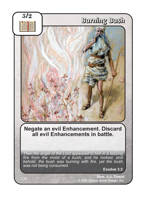 Burning Bush (L Deck) - Your Turn Games